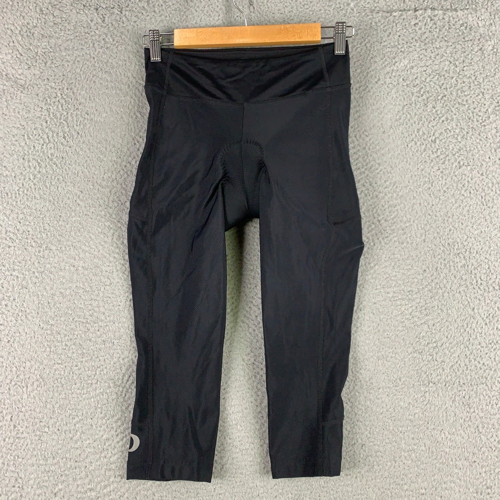 Pearl Izumi Select Pursuit Cycling Knickers Womens Medium M Black Capri Padded